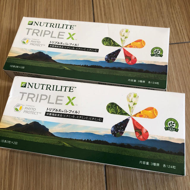 Amway(アムウェイ)のamway TRIPLE X (アムウェイトリプルエックス) NUTRILITE 食品/飲料/酒の健康食品(ビタミン)の商品写真