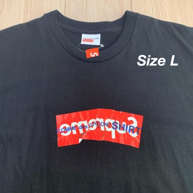 ギャルソン BOX LOGO TEE 【高価値】 vdengenharias.com.br