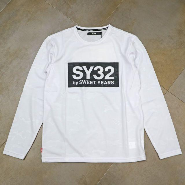 新品☆SY32 エンボスカモBOXロゴ L/S TEE