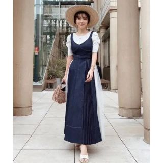 エイミーイストワール(eimy istoire)のeimy istoire Charme Denim Dress(ロングワンピース/マキシワンピース)