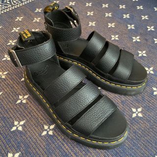 ドクターマーチン(Dr.Martens)のドクターマーチン クラリッサ2 レザーサンダル UK6(サンダル)