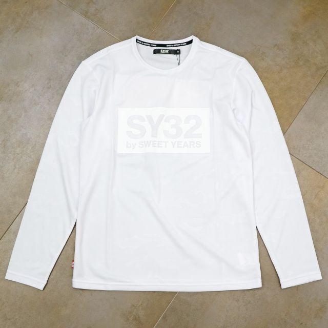 新品☆SY32 エンボスカモBOXロゴ L/S TEE