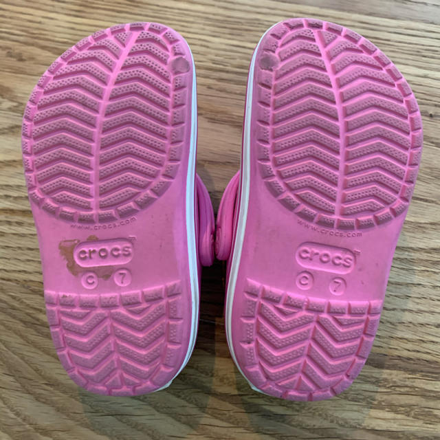 crocs(クロックス)の『あーちゃん様専用』CROCS クロックス　C7 15cm キッズ/ベビー/マタニティのキッズ靴/シューズ(15cm~)(サンダル)の商品写真