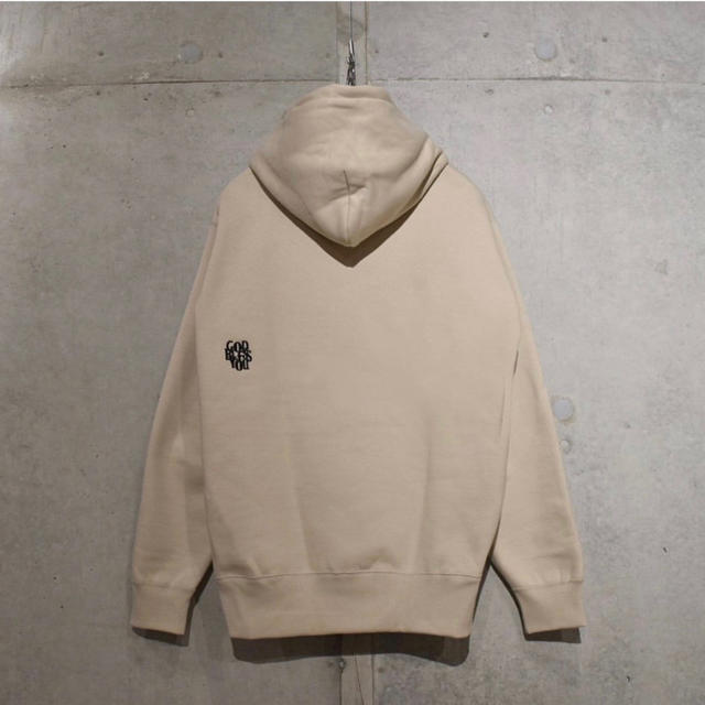 GOD BLESS YOU HOODIE BEIGE www.alforsan.sch.sa