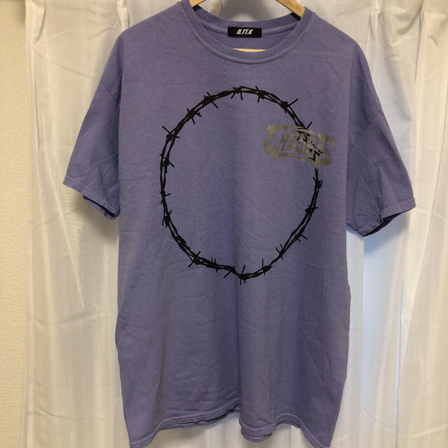 Supreme(シュプリーム)のd.tt.k 19ss BARB CIRCLE TEE purple メンズのトップス(Tシャツ/カットソー(半袖/袖なし))の商品写真