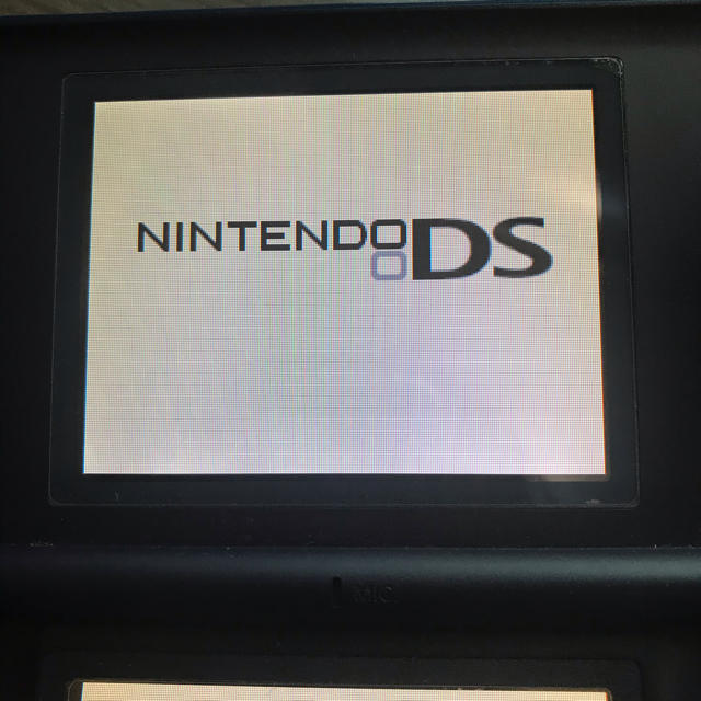 ニンテンドーDS(ニンテンドーDS)の中古　Nintendo DS ニンテンド-DS LITE エナメルネイビー エンタメ/ホビーのゲームソフト/ゲーム機本体(携帯用ゲーム機本体)の商品写真