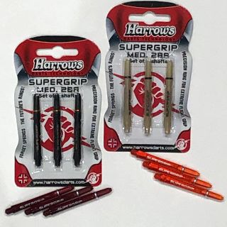 ダーツ シャフト HARROWS ハローズ スーパーグリップ(ダーツ)