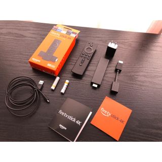 fire tv stick 4K領収書付き(その他)