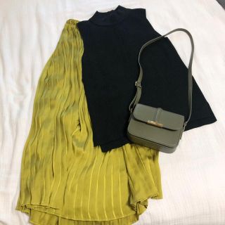 バナナリパブリック(Banana Republic)のバナナリパブリック　トップス　ニットタンクトップ　ハイネック　おしゃれ(タンクトップ)