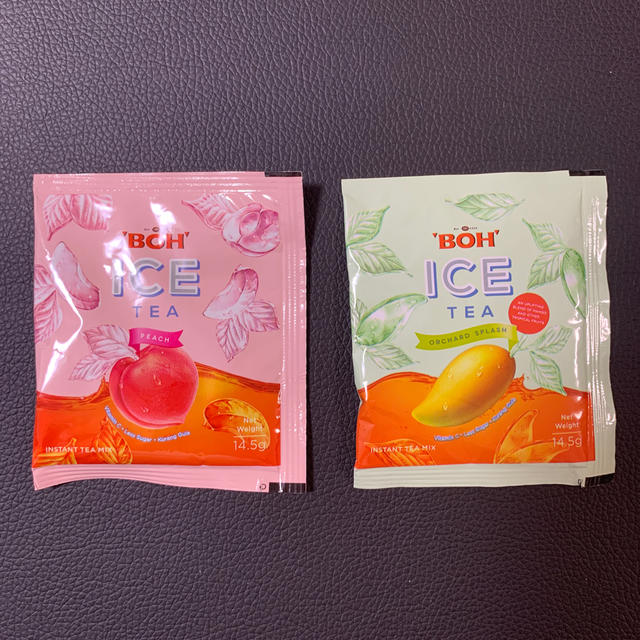 BOH(ボー)のBOT TEA アイスティー　ピーチ&マンゴー 食品/飲料/酒の飲料(茶)の商品写真