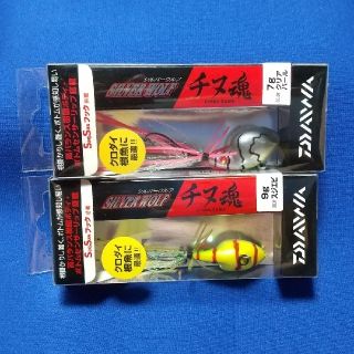 ダイワ(DAIWA)のDAIWA  ダイワ  チヌ魂   新品2個+中古美品2個セット(送料込み)(ルアー用品)