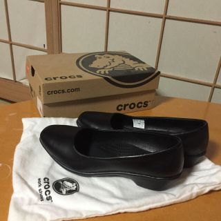 クロックス(crocs)のクロックス24.5  w7.5(ハイヒール/パンプス)