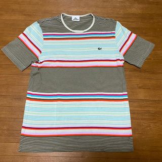 ラコステ(LACOSTE)のLACOSTE ラコステ ボーダーTシャツ サイズ4(Tシャツ/カットソー(半袖/袖なし))