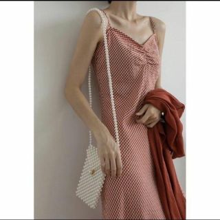 ザラ(ZARA)のSALE♥ヴィンテージギンガムチェックワンピース(ロングワンピース/マキシワンピース)