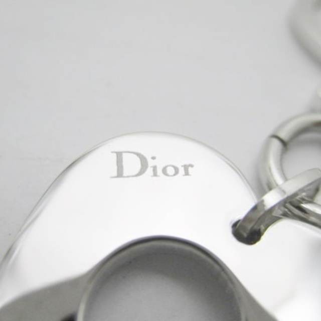 Christian Dior(クリスチャンディオール)のクリスチャンディオール - シルバー ハート レディースのファッション小物(キーホルダー)の商品写真