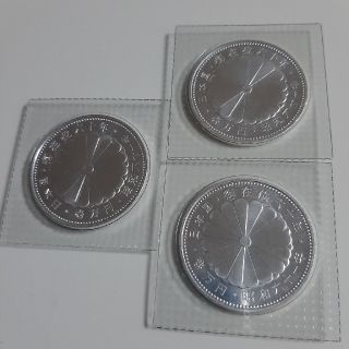 ★美品★御在位60年　1万円銀貨　記念硬貨　御在位一万円　御在位1万円(貨幣)