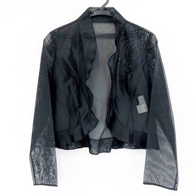 CARVEN(カルヴェン)のカルヴェン ジャケット サイズ14 XL - 黒 レディースのジャケット/アウター(その他)の商品写真
