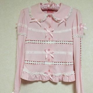 アンジェリックプリティー(Angelic Pretty)のカットソー♪ピンク(カットソー(長袖/七分))