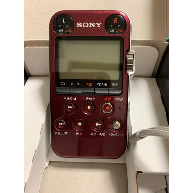 SONY PCM-M10 リニアPCMレコーダー　レッド