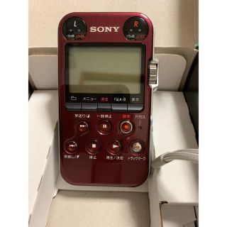 ソニー(SONY)のSONY PCM-M10 リニアPCMレコーダー　レッド(その他)