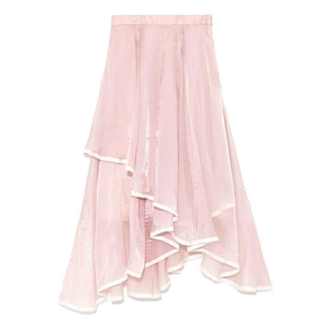 Lily Brown(リリーブラウン)のLilyBrown 裾パイピングヘイレムスカート レディースのスカート(ロングスカート)の商品写真
