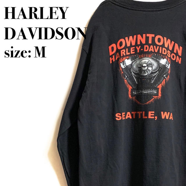 Harley Davidson ハーレーダビッドソン ロゴ エンジン ハーレー ロンt アームロゴの通販 By Saku S Shop ハーレーダビッドソンならラクマ