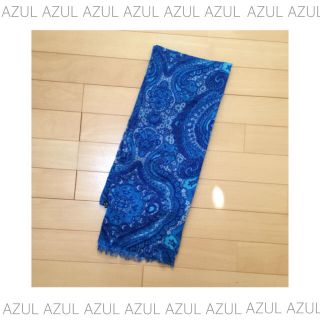 アズールバイマウジー(AZUL by moussy)のAZUL / ペイズリー柄ストール(ストール/パシュミナ)