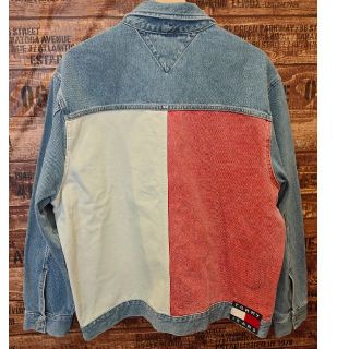 トミーヒルフィガー(TOMMY HILFIGER)の新品　国内正規品　トミーヒルフィガー　 超特大フラッグデニムジャケット　Gジャン(Gジャン/デニムジャケット)