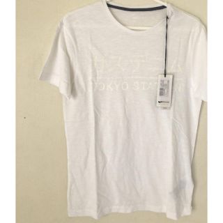 ガス(GAS)のGAS 新品　未着用　Tシャツ　白　ガスデニム　【定価9,680円】(Tシャツ/カットソー(半袖/袖なし))