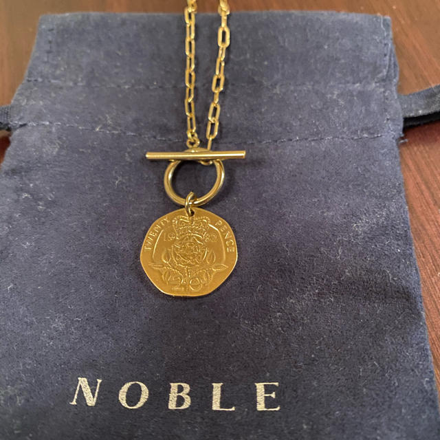 Noble(ノーブル)のノーブル　エレクトリックピックス　コインネックレス レディースのアクセサリー(ネックレス)の商品写真