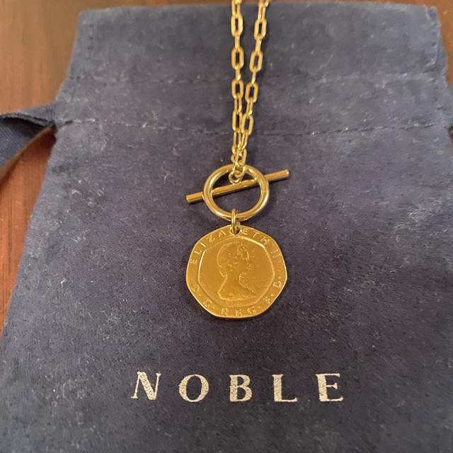 Noble(ノーブル)のノーブル　エレクトリックピックス　コインネックレス レディースのアクセサリー(ネックレス)の商品写真