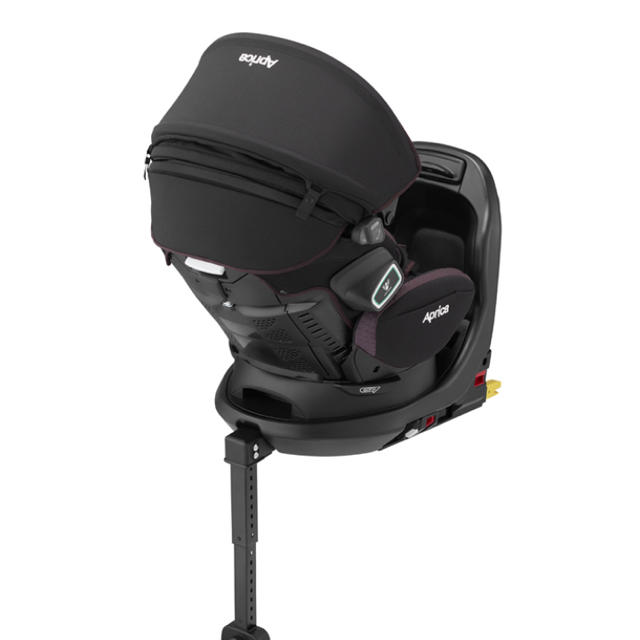 Aprica(アップリカ)のアップリカ　フラディア グロウ ISOFIX 360°セーフティー　ブラック キッズ/ベビー/マタニティの外出/移動用品(自動車用チャイルドシート本体)の商品写真