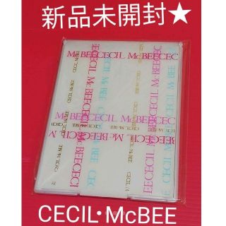 セシルマクビー(CECIL McBEE)の新品未開封★CECIL McBEE★激レアノベルティ！！ロゴ入りホワイトミ(ミラー)