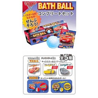 ディズニー 入浴剤 カーズ3 バスボール コンプリートセット 5個入り×5箱