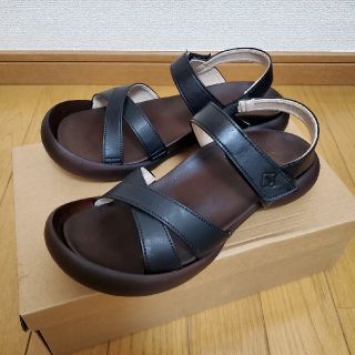 リゲッタカヌー(Regetta Canoe)のリゲッタ カヌー ストラップ サンダル ブラック Mサイズ(サンダル)