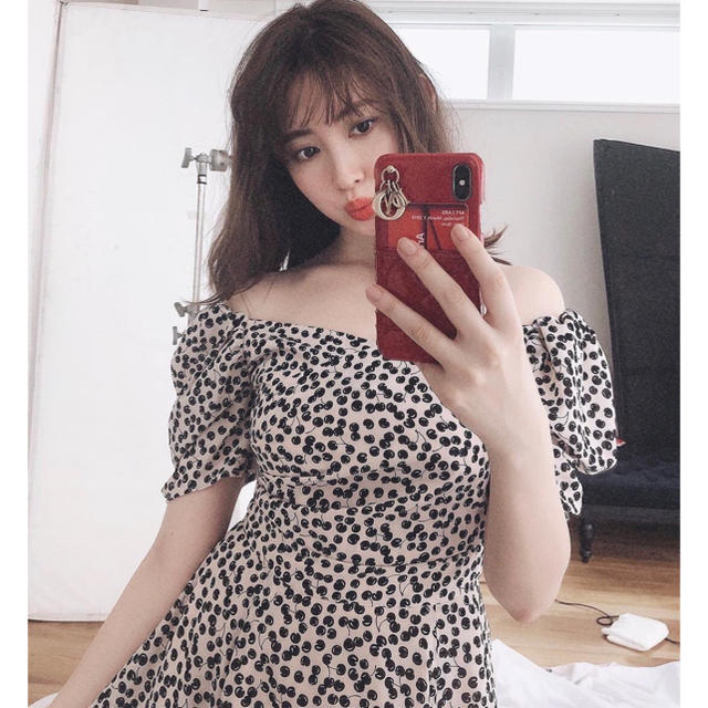 Cherry Pattern Cache-Coeur One-Piece | angeloawards.com