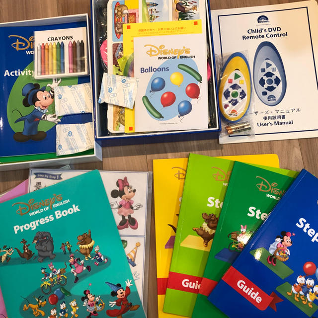 DWE ディズニー英語システム DVD テキスト セット | wellsprings.uk.net