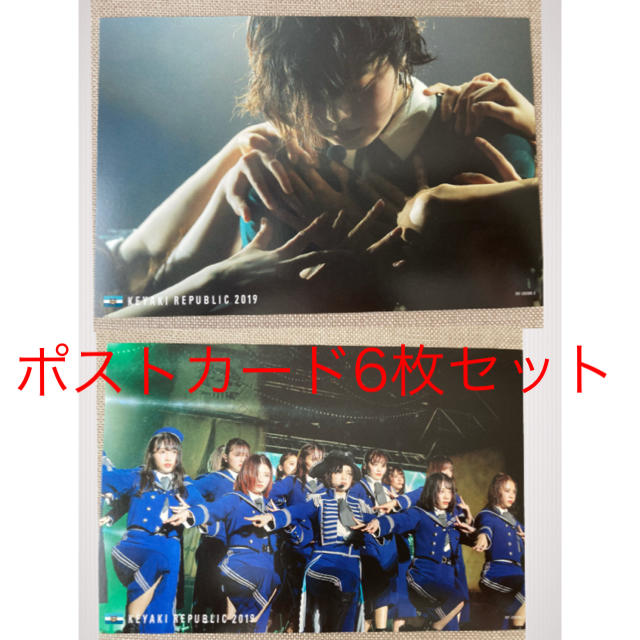 欅坂46(けやき坂46)(ケヤキザカフォーティーシックス)の欅共和国2019 DVD 封入特典　ポストカード エンタメ/ホビーのタレントグッズ(アイドルグッズ)の商品写真