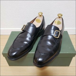 クロケットアンドジョーンズ(Crockett&Jones)の希少/クロケット&ジョーンズ/トレーディングポスト別注/Vintage/モンク(ドレス/ビジネス)