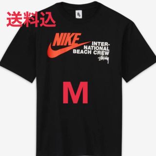 ナイキ(NIKE)のNIKE × STUSSY ブラックMサイズ(Tシャツ/カットソー(半袖/袖なし))