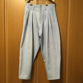 YANTOR Wide Denim Tapered Pant sizeS(デニム/ジーンズ)