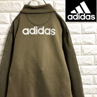 アディダス(adidas)の＊アディダス＊3本ライン＊フルジップスウェット＊トレーナー＊Lサイズ＊(スウェット)