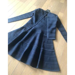 ラルフローレン(Ralph Lauren)の新品未使用　RALPH LAUREN ブラックレーベル　ワンピースとカーディガン(スーツ)