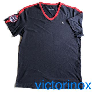 ビクトリノックス(VICTORINOX)の美品★victorinox Tシャツ　メンズシャツ(Tシャツ/カットソー(半袖/袖なし))