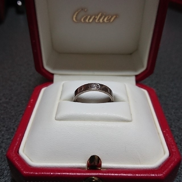 Cartier(カルティエ)のお値下げ！！Cartier  ミニラブリング#49 レディースのアクセサリー(リング(指輪))の商品写真