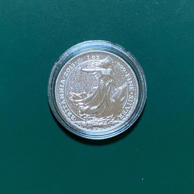 イギリス ブリタニア銀貨(2015年)－1オンス銀貨