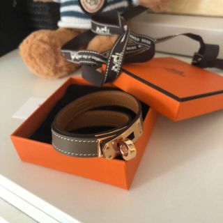 エルメス(Hermes)の最終値下げ。大人気HERMES ケリー ドゥブルトゥール ブレスレット(ブレスレット/バングル)