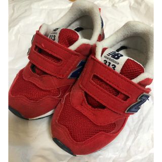 ニューバランス(New Balance)のふぅちゃん様専用ニューバランス  313 RED 14.5cm(スニーカー)