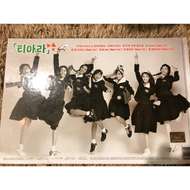 T-ARA アルバム　Roly Poly エンタメ/ホビーのCD(K-POP/アジア)の商品写真