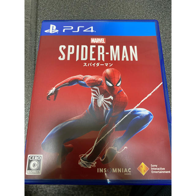 MARVEL(マーベル)のps4 Spiderman エンタメ/ホビーのゲームソフト/ゲーム機本体(家庭用ゲームソフト)の商品写真